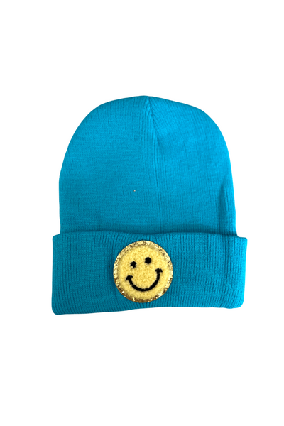 Lola And The Boys - Turquoise Happy Beanie