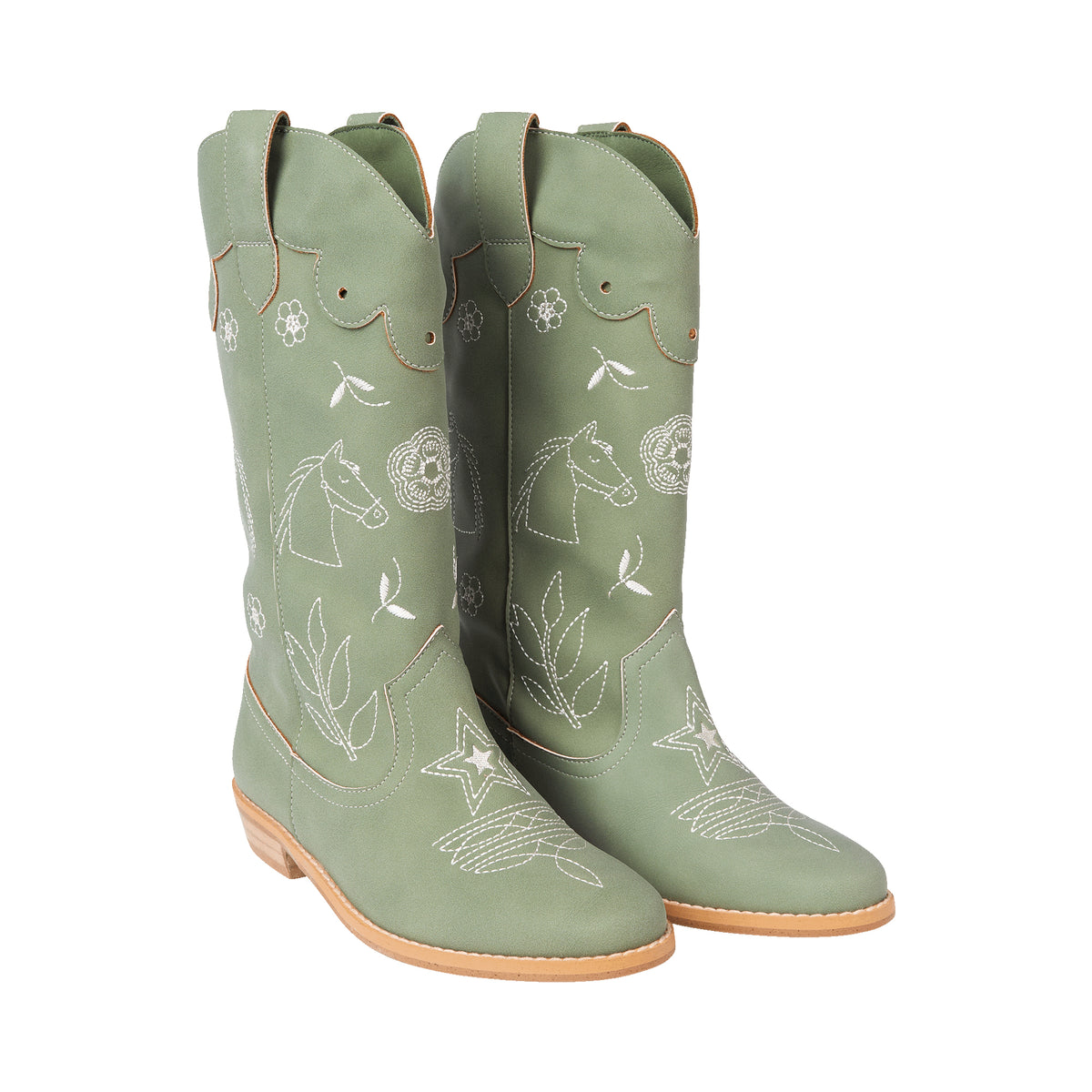 STELLA MCCARTNEY KIDS - SHOES - GIRL BOOTS - GREEN