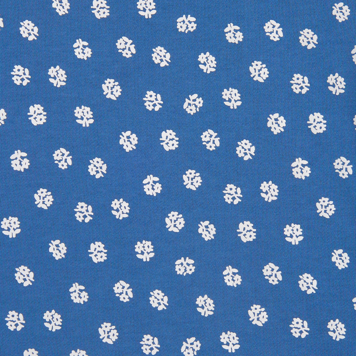 STELLA MCCARTNEY KIDS - TG - GIRL DITSY FLOWER SWEATSHIRT WITH LACE TRIM - BLUE