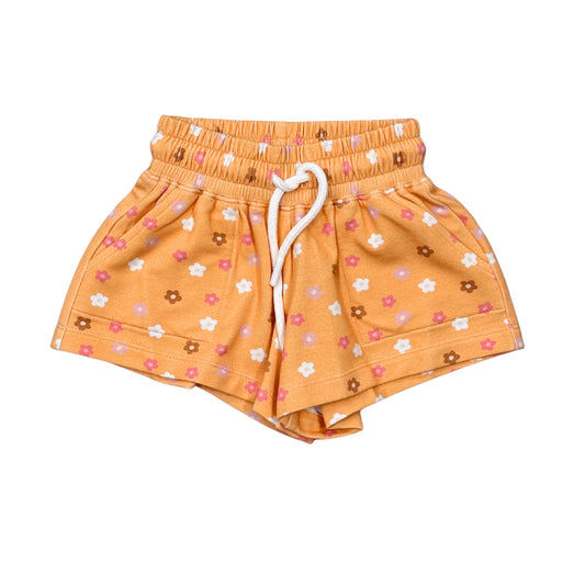 BABYSPROUTS - TB - TERRY SWEAT SHORTS - DESERT MIST BLOOMS