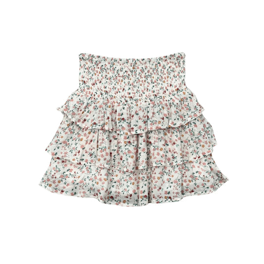 AVERY & ALEXANDER - BG - TIERED MINI SKIRT - WILDFLOWER