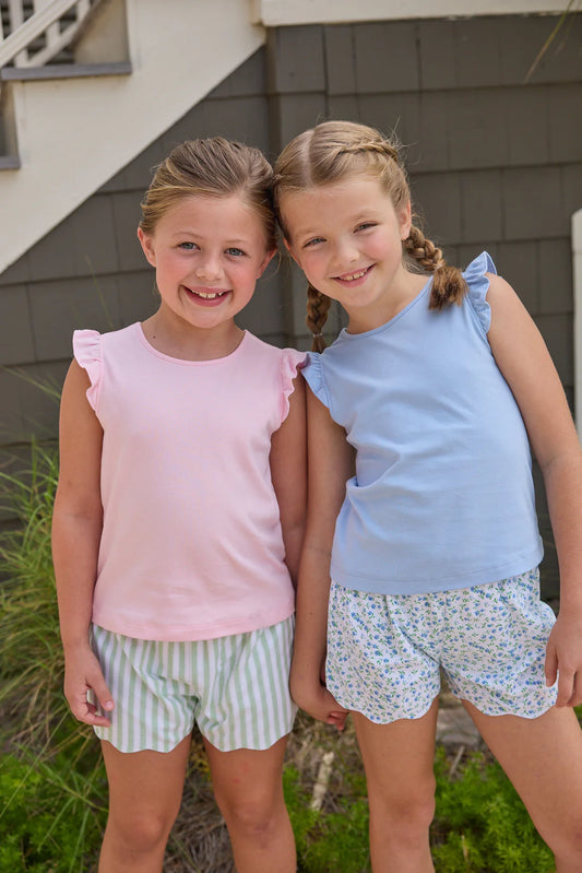 LITTLE ENGLISH - TG - SCALLOP SHORT  - MAYFAIR FLORAL