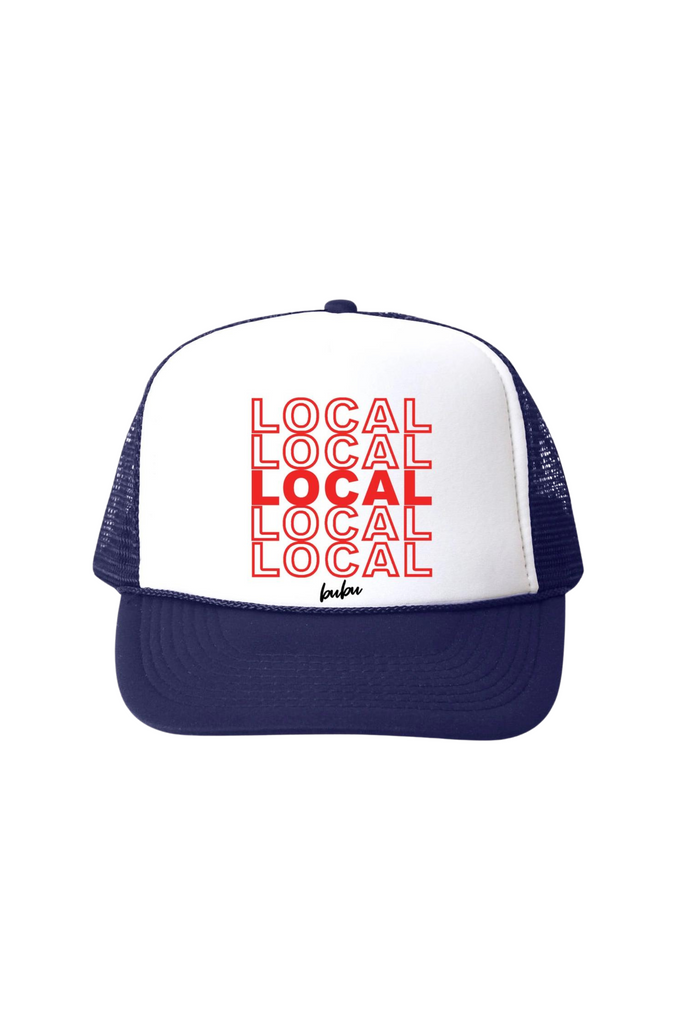 "Local" Trucker Hat - Navy