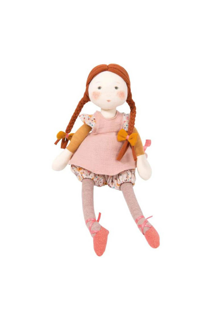 Les Rosalies Soft Doll - Orange Head