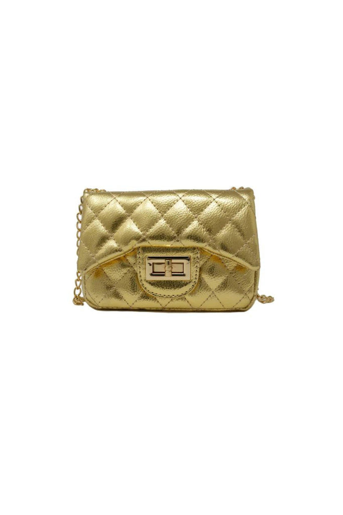Metallic Classic Mini Purse - Gold