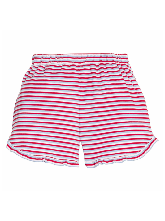 LITTLE ENGLISH - TG - TULIP KNIT SHORT - AMERICANA STRIPE