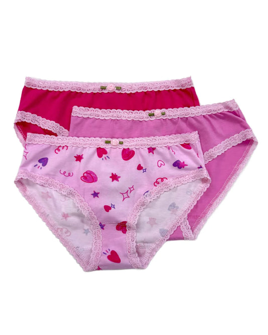 ESME - TG - DOODLE 3PK PANTY - DOODLE