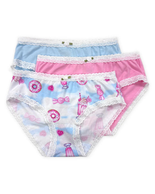 ESME - TG - SWEET HEAVEN 3PK PANTY - SWEET HEAVEN