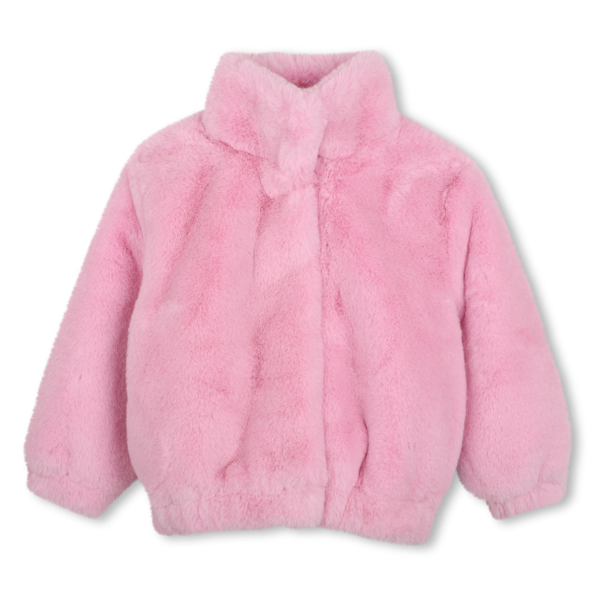 BILLIEBLUSH - BG - FAUX FUR COAT - PINK