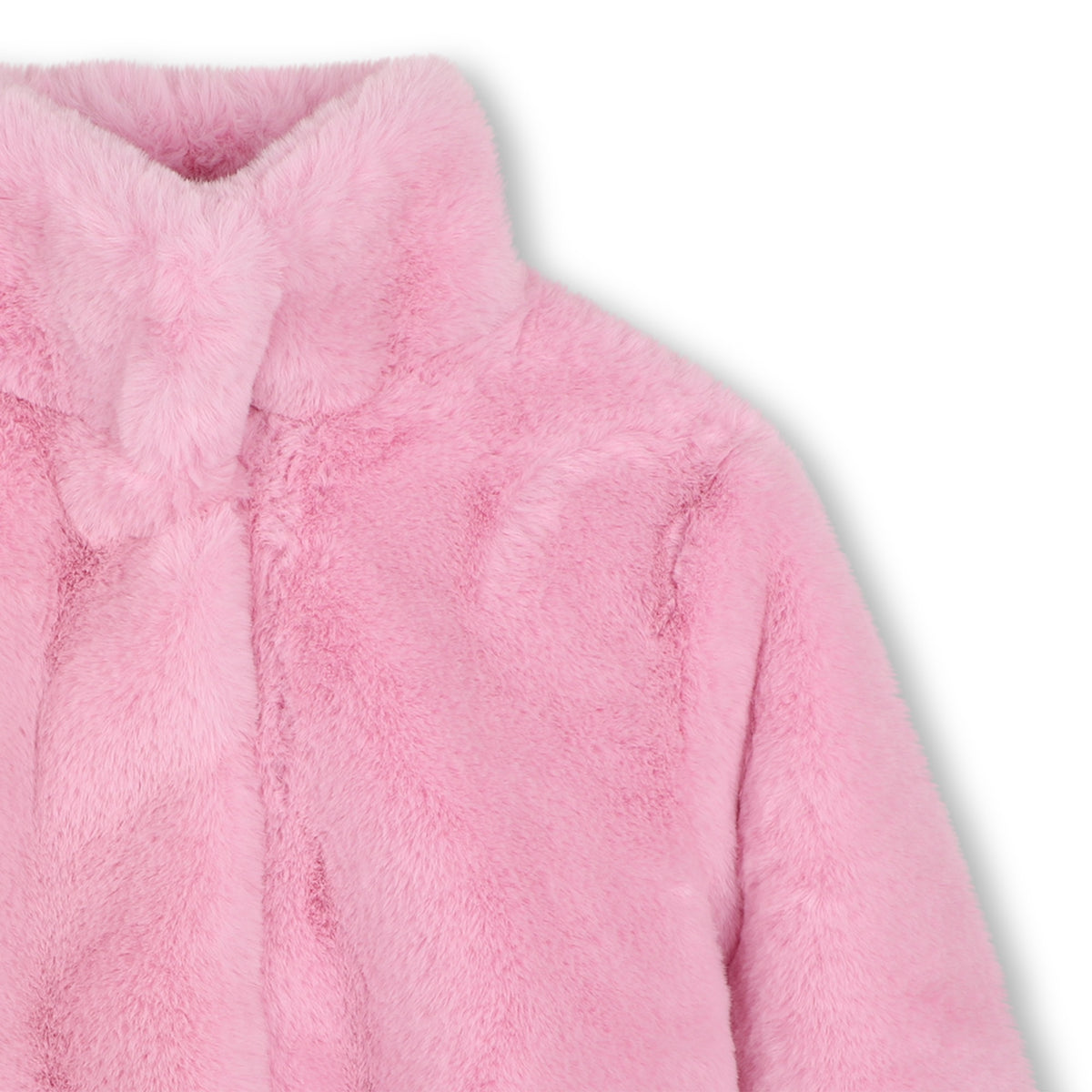 BILLIEBLUSH - BG - FAUX FUR COAT - PINK