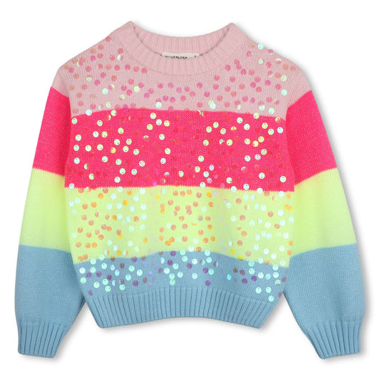 BILLIEBLUSH - BG - STRIPED SWEATER - MULTICOLOURED
