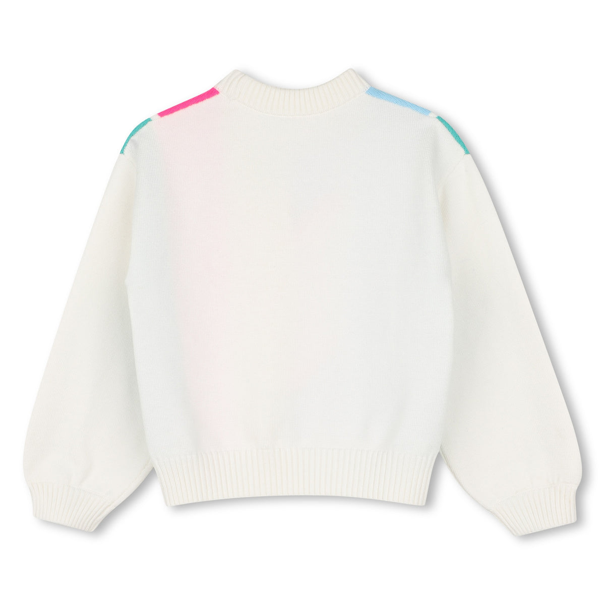 BILLIEBLUSH - BG - STRIPED HEART SWEATER - MULTICOLOURED