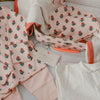 Pink Tiny Flower Layette Set in a Nesting Box