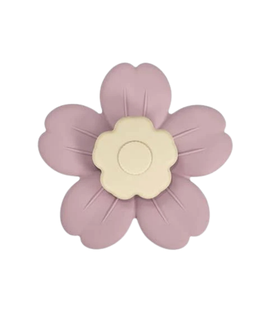 THREE HEARTS & COMPANY - T&B - DAISY TOY SILICONE TEETHER SPINNER - LILAC