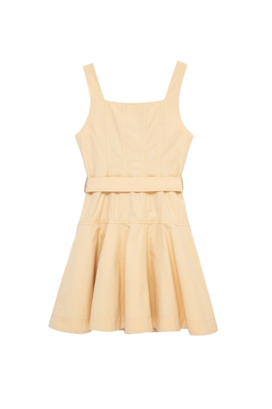 Truce - Khaki Belted Dress