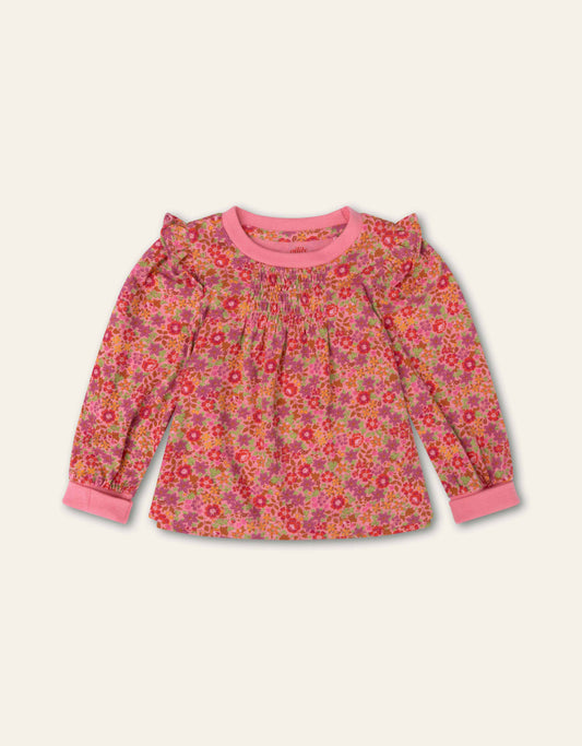 OILILY - BBY - TOUJOURS FLORAL LS TSHIRT - CONFETTI