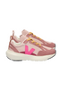 Veja - Small Canary Pink Suede Babe Mia
