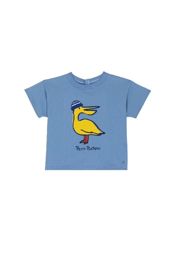 Petit Bateau - Baby S/S Duck Graphic Tee