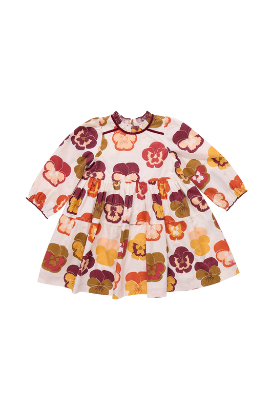 Pink Chicken - TG - Charlie Dress - Autumn Pansie