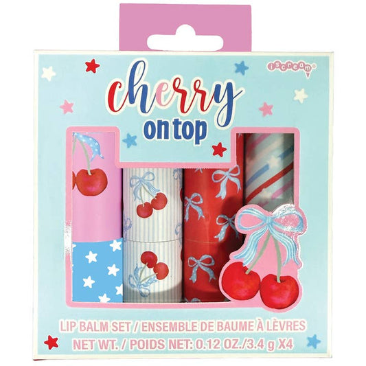 ISCREAM - ACC - CHERRY ON TOP LIP BALM SET