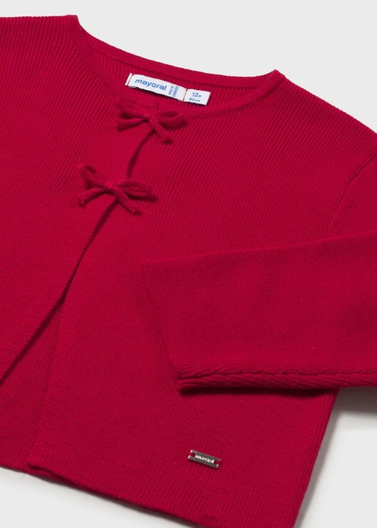 MAYORAL - BBY - KNIT CARDIGAN - RED