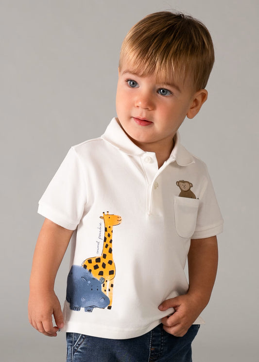 MAYORAL - BBY - POLO SHIRT - CREAM