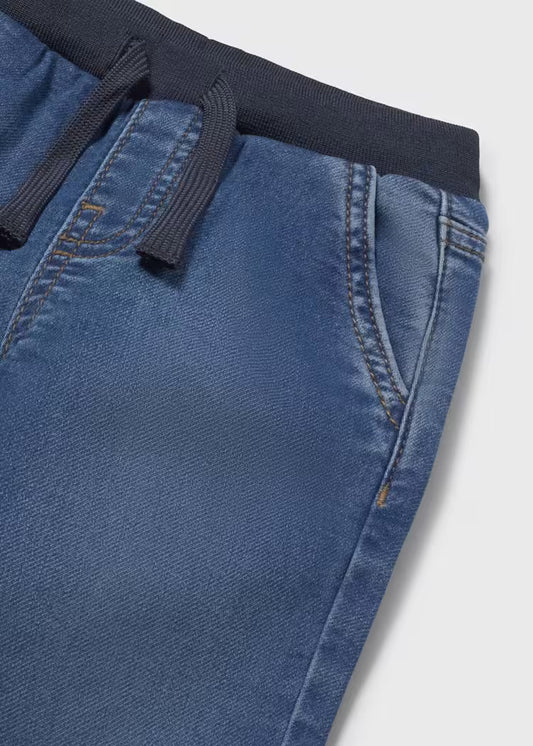 MAYORAL - BBY - SOFT DENIM JOGGER PANTS - MEDIUM