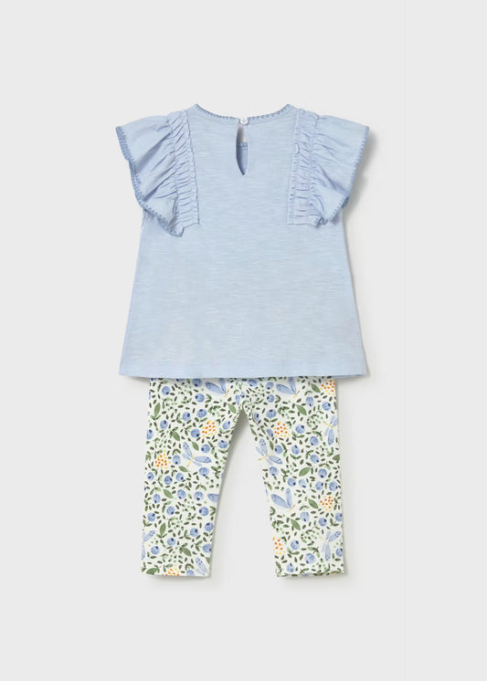 MAYORAL - BBY - LEGGINGS SET - SKY