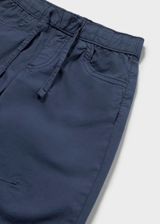 MAYORAL - BBY - POPLIN PANTS WITH ELASTANE - ATLANTIC