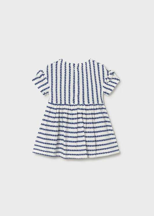 MAYORAL - BBY - DRESS WITH BAG - PORCELAIN