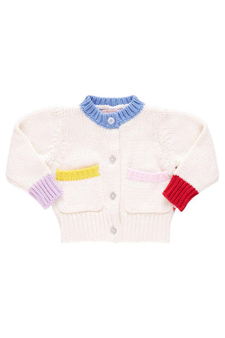 Pink Chicken - Cali Colorblok Sweater Multi Inf