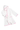 Magnolia Baby-ACC-Gingham Trim Bathrobe- White / Light Pink