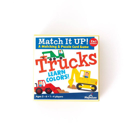 PAPER HOUSE PRODUCTIONS - T&B - LEARN COLORS MATCH UP GAME - TRUCKS