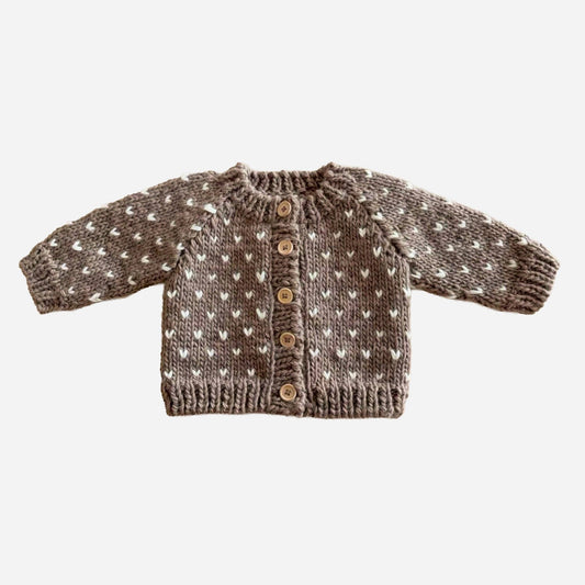 BLUEBERRY HILL - BBY - SAWYER CARDIGAN - TAN