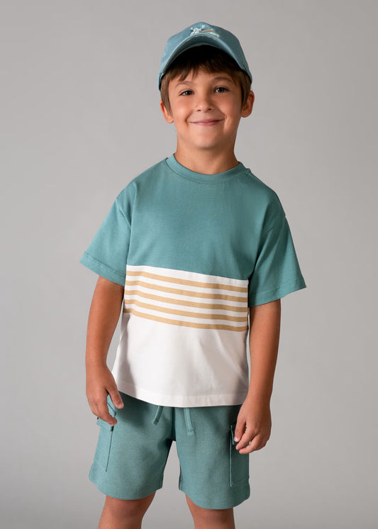 MAYORAL - TB - KNIT SET - SEAWEED