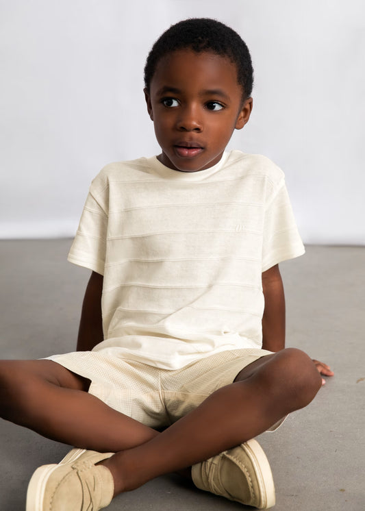 MAYORAL - TB - S/S T-SHIRT - CREAM