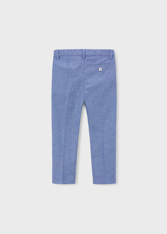 MAYORAL - BB - LINEN SUITING PANTS - INDIGO