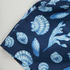 Blue Sea Shells Swim Trunk