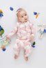 Pink Bunnies Bamboo Romper