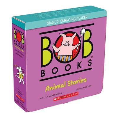 SCHOLASTIC - T&B - BOB BOOKS: ANIMAL STORIES (STAGE 2)