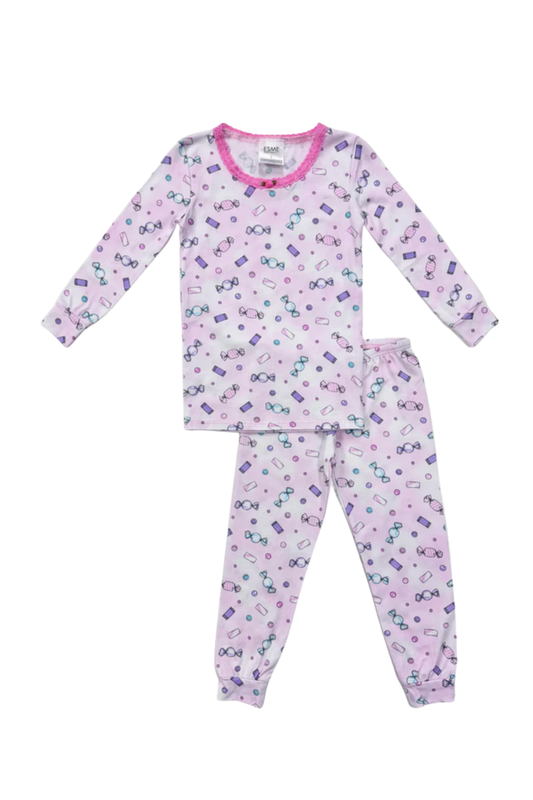 Esme- TG-Candy Pajama Set-Pink