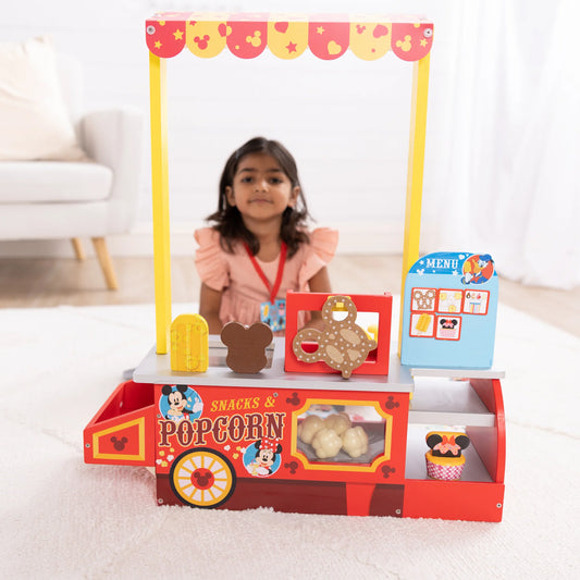 MELISSA & DOUG - T&B - DISNEY SNACKS & POPCORN WOODEN FOOD COUNTER