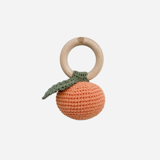 BLUEBERRY HILL - T&B - TEETHER - CLEMENTINE PUMPKIN