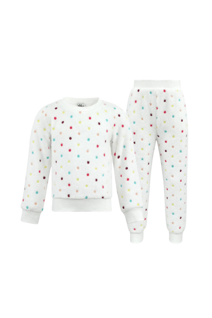 Lola And The Boys - Rainbow Confetti Fuzzy Set