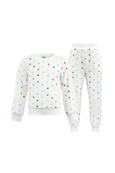 Lola And The Boys - Rainbow Confetti Fuzzy Set