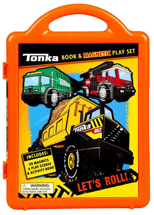 SIMON & SCHUSTER - T&B - TONKA: MAGNETIC PLAY SET: LET'S ROLL! BY GRACE BARANOWSKI