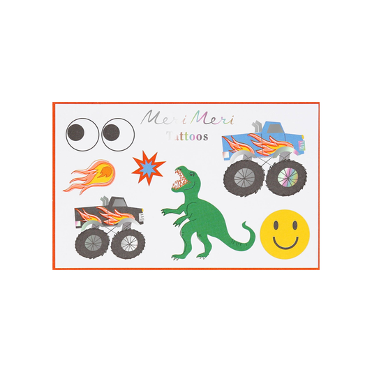 MERI MERI - T&B - TOYBOX ICON TEMPORARY TATTOOS