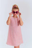 Rose Shimmer Dress