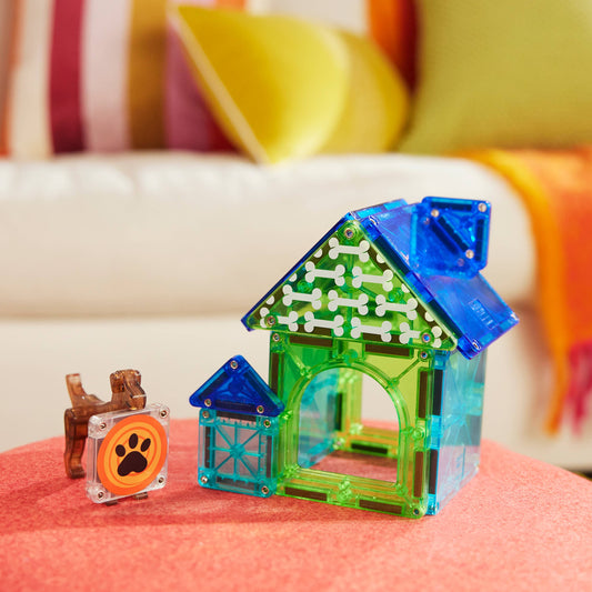 MAGNA TILES - T&B - DOG HOUSE - 13-PIECE SET