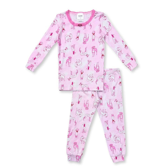 ESME - TG - GIRLS LONG SLEEVE SET - PAW CLUB